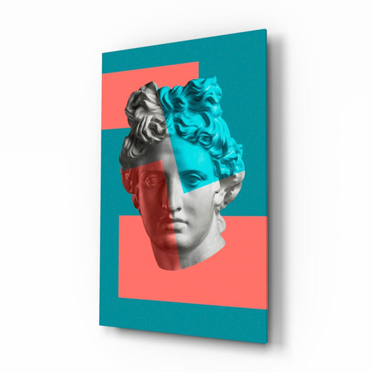 Sculpture Glass Wall Art