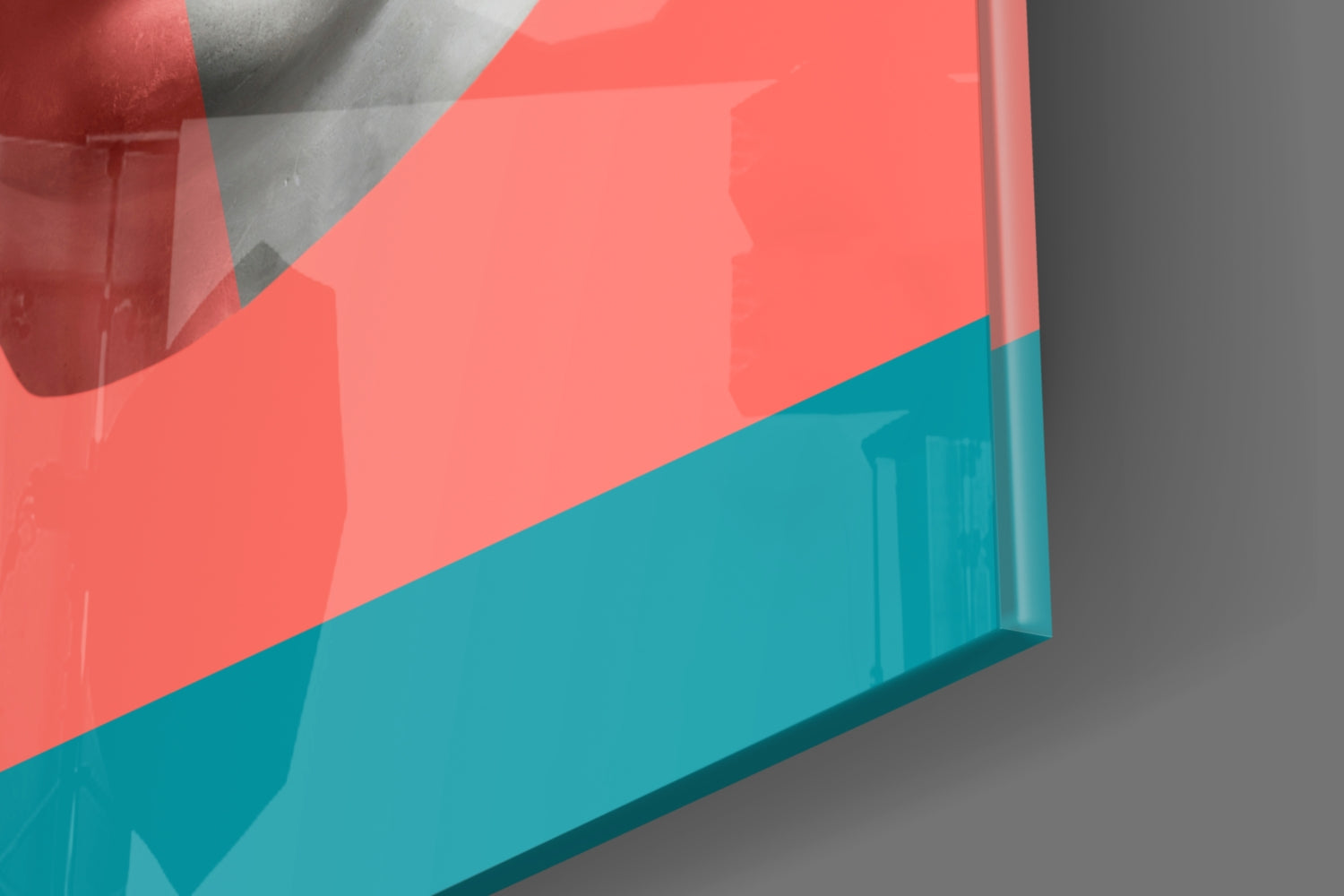 Sculpture Glass Wall Art