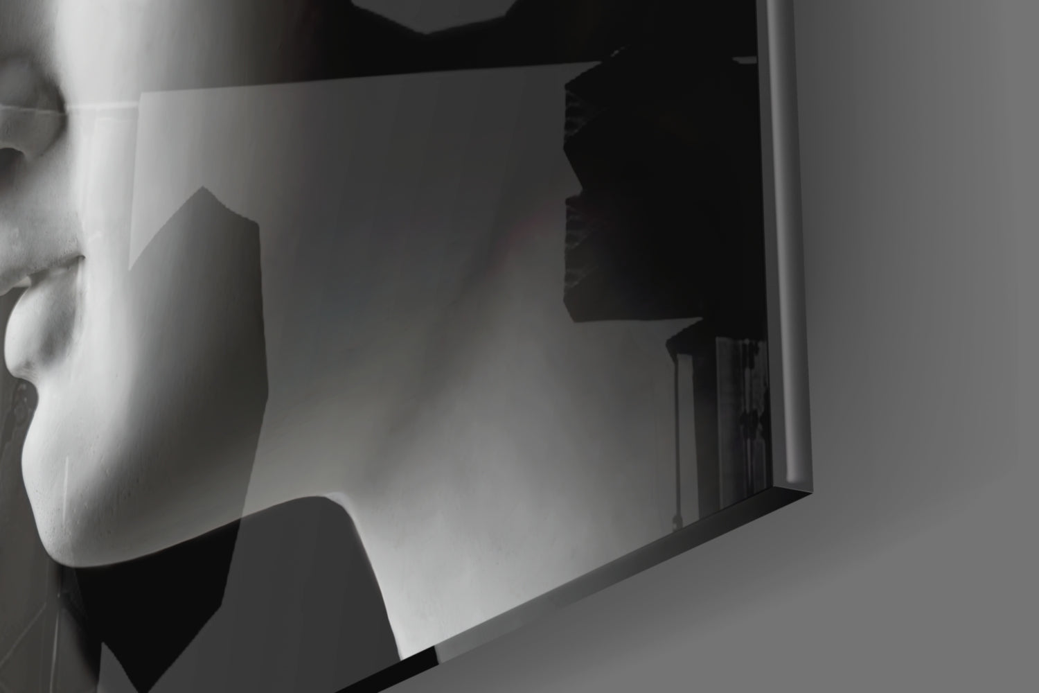 Statues Glass Wall Art