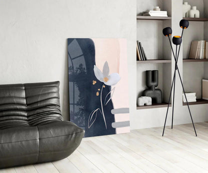Flower Glass Wall Art - LUXARTDECO