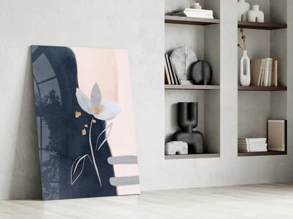 Flower Glass Wall Art - LUXARTDECO