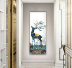 Deer Glass Wall Art - LUXARTDECO