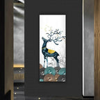 Deer Glass Wall Art - LUXARTDECO