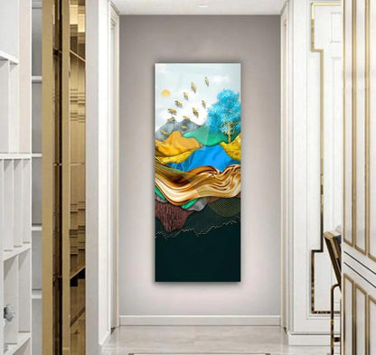 Birds Glass Wall Art - LUXARTDECO
