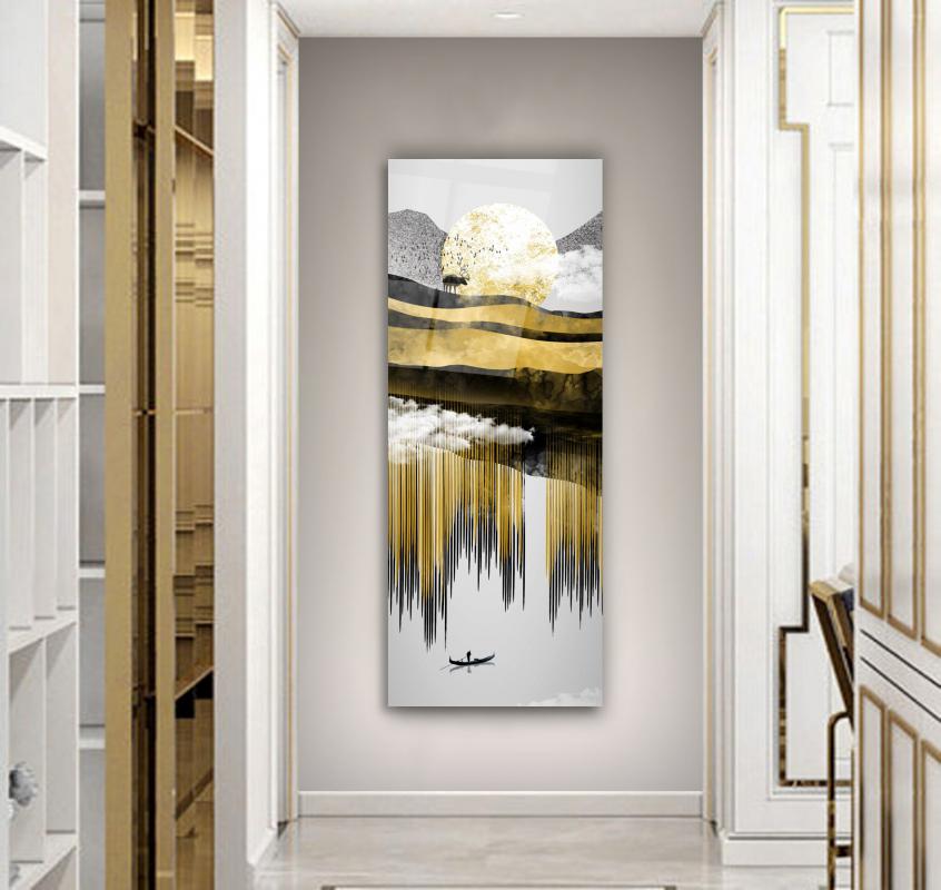 Sunset Glass Wall Art