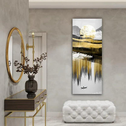 Sunset Glass Wall Art - LUXARTDECO