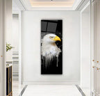Eagle Glass Wall Art - LUXARTDECO
