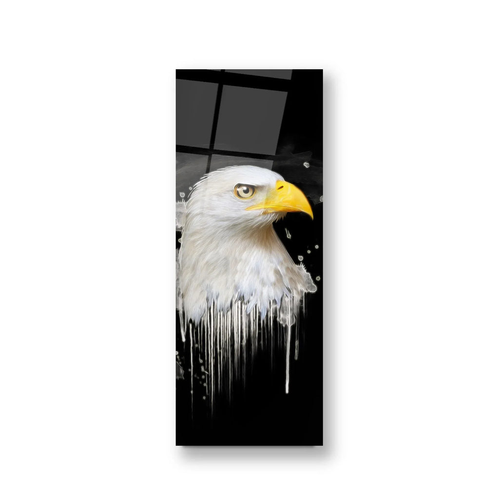 Eagle Glass Wall Art - LUXARTDECO