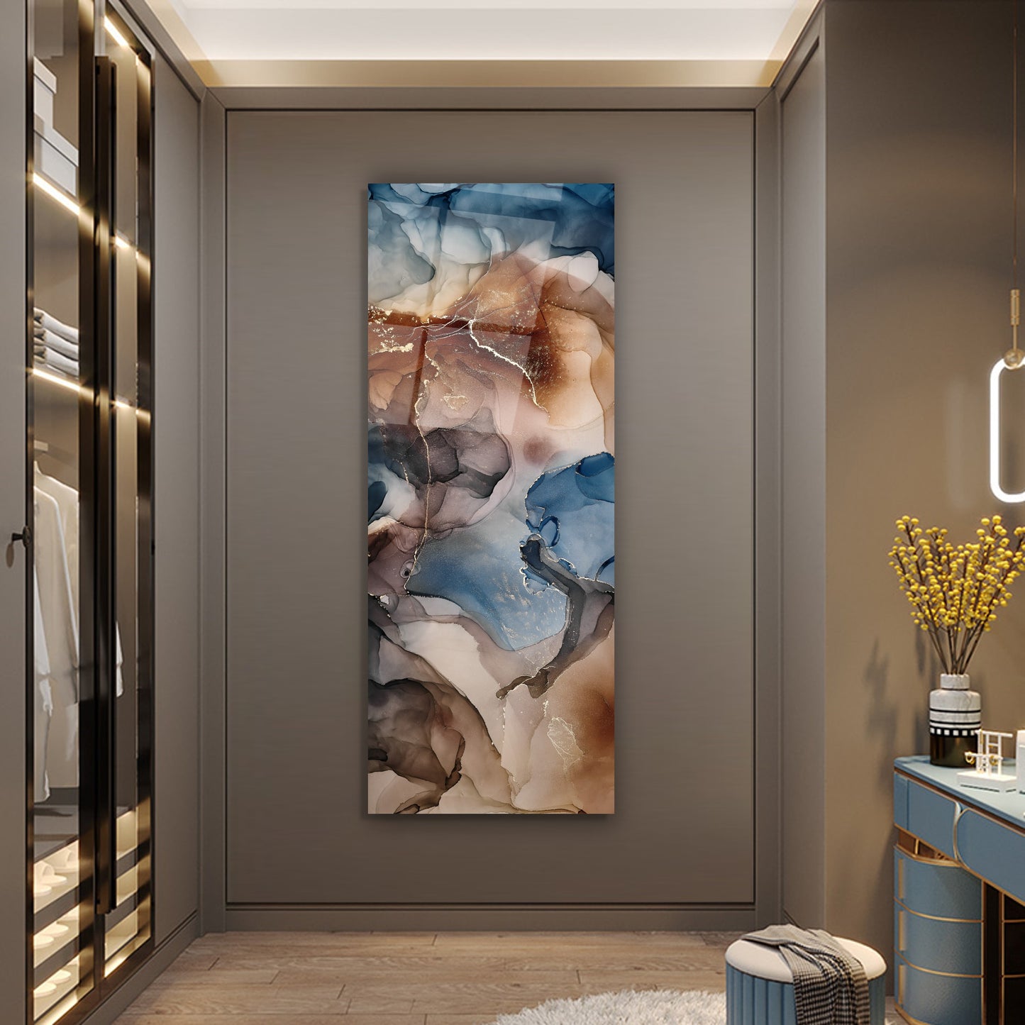 Tableau en verre trempé