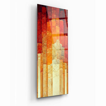 Abstract Glass Wall Art - LUXARTDECO