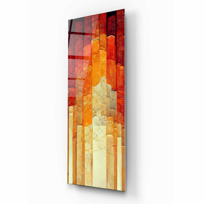 Abstract Glass Wall Art - LUXARTDECO