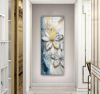 Flower Glass Wall Art