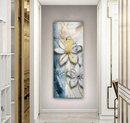 Flower Glass Wall Art - LUXARTDECO
