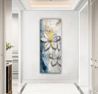 Flower Glass Wall Art