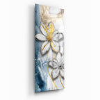 Flower Glass Wall Art