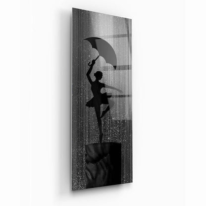Ballerina Glass Wall Art - LUXARTDECO