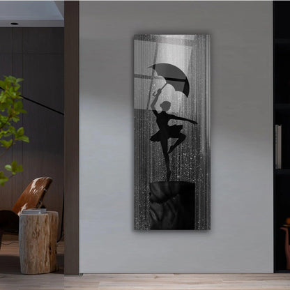 Ballerina Glass Wall Art - LUXARTDECO