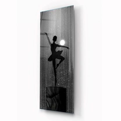 Ballerina Glass Wall Art - LUXARTDECO