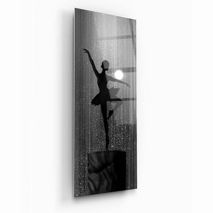 Ballerina Glass Wall Art - LUXARTDECO