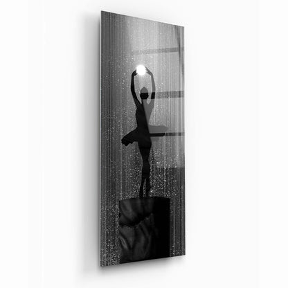 Ballerina Glass Wall Art - LUXARTDECO
