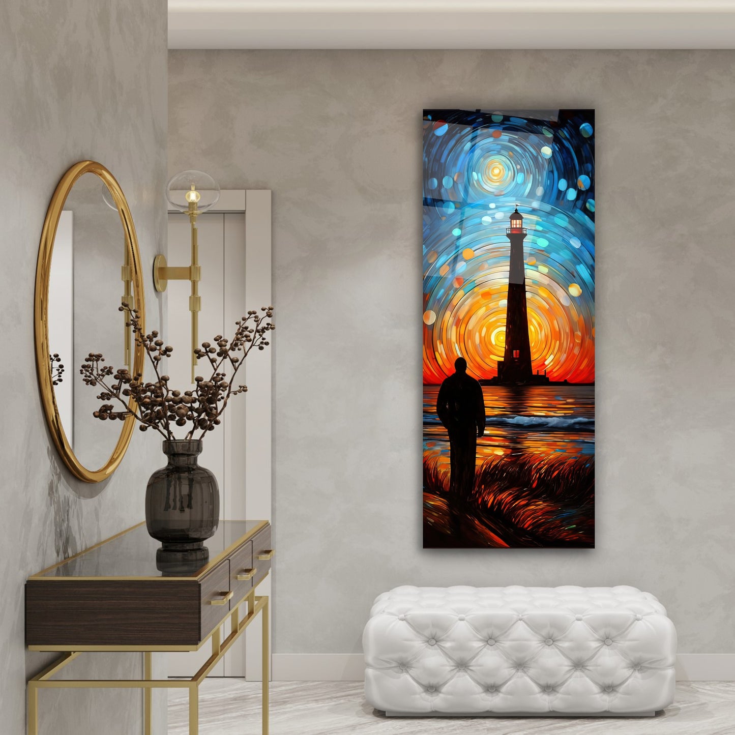 Tableau en verre trempé