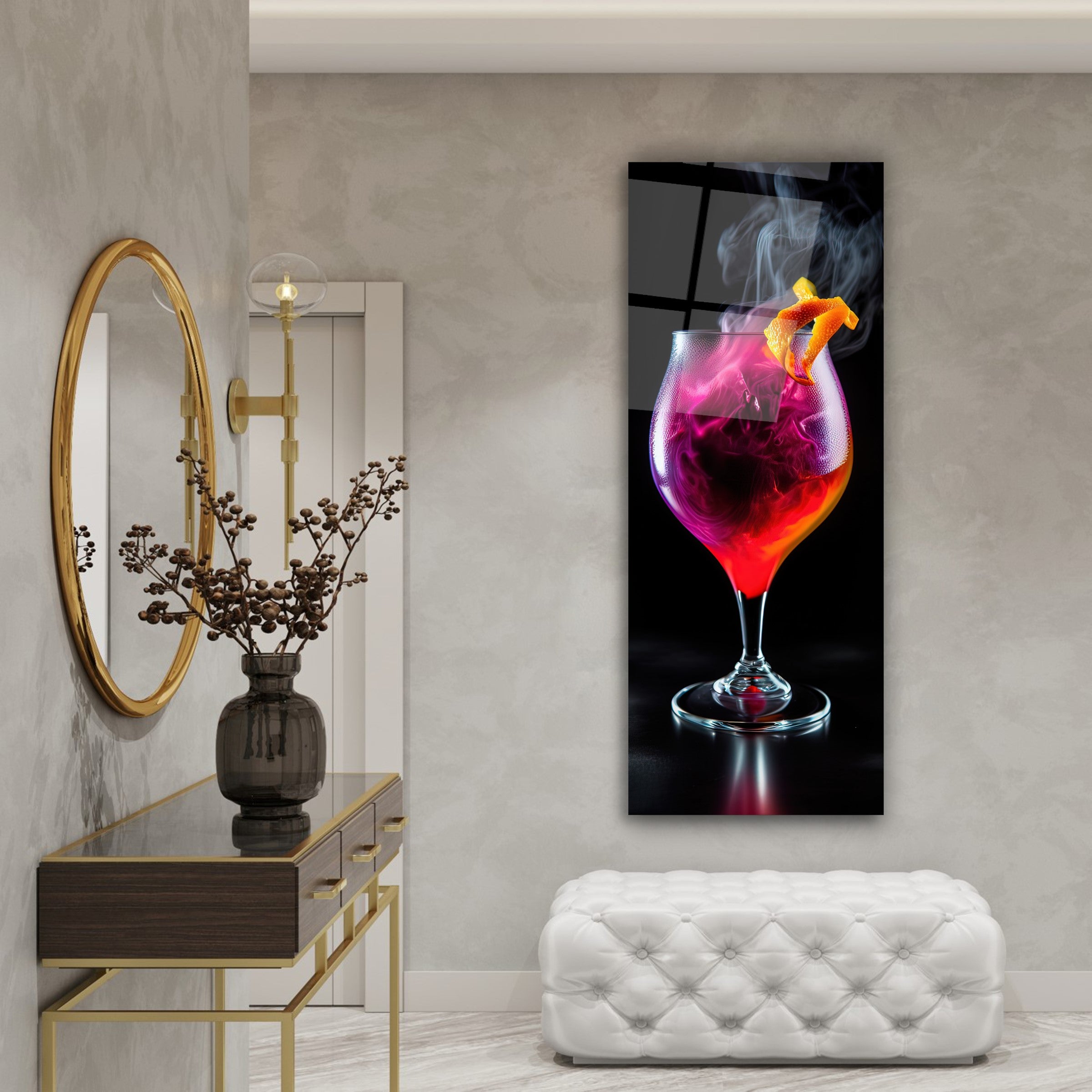 Cocktail Glass Wall Art