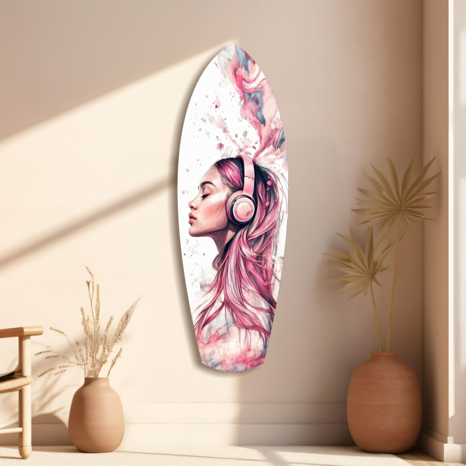 Dreamwave Beats Glass Wall Art
