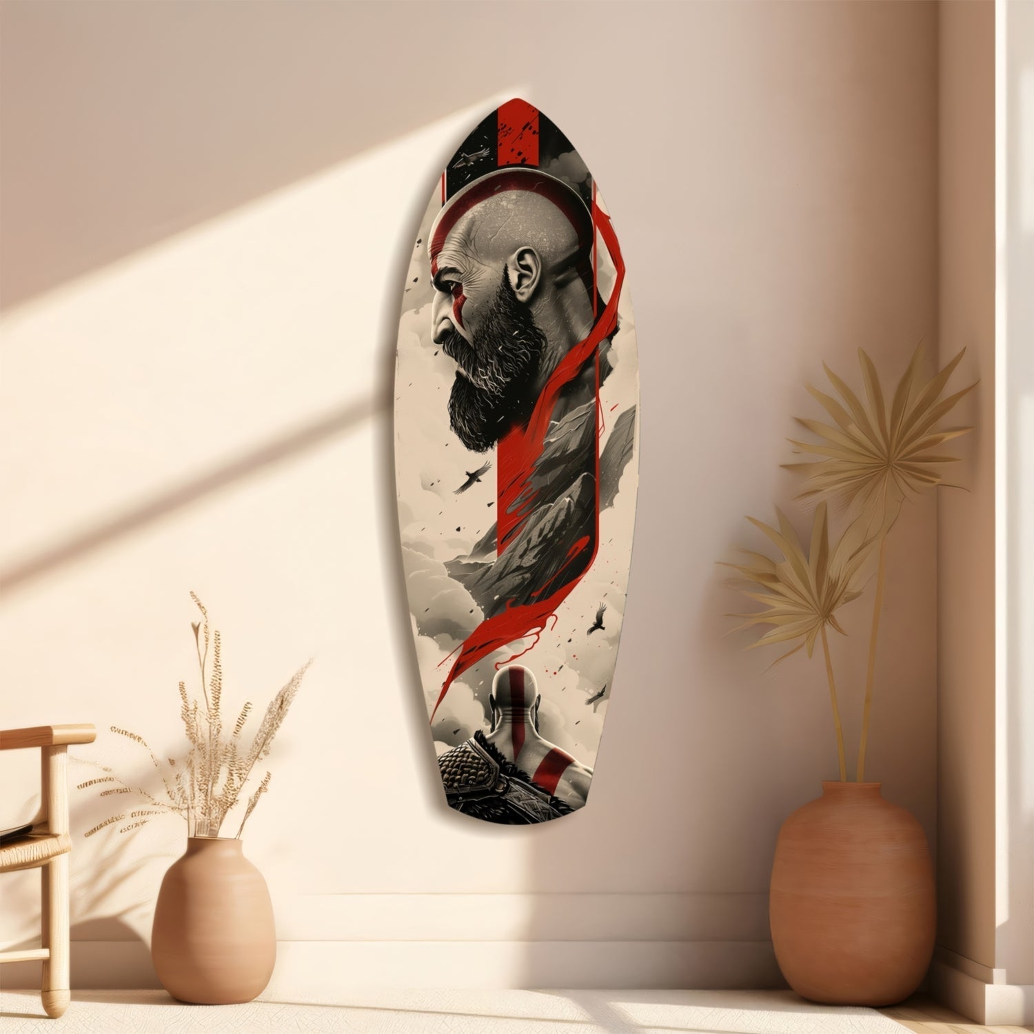 Kratos Glass Wall Art