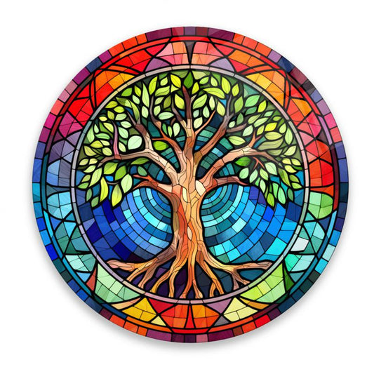 Tree Of Life Glass Wall Art