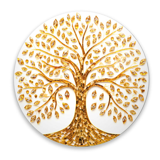 Tree Of Life Glass Wall Art