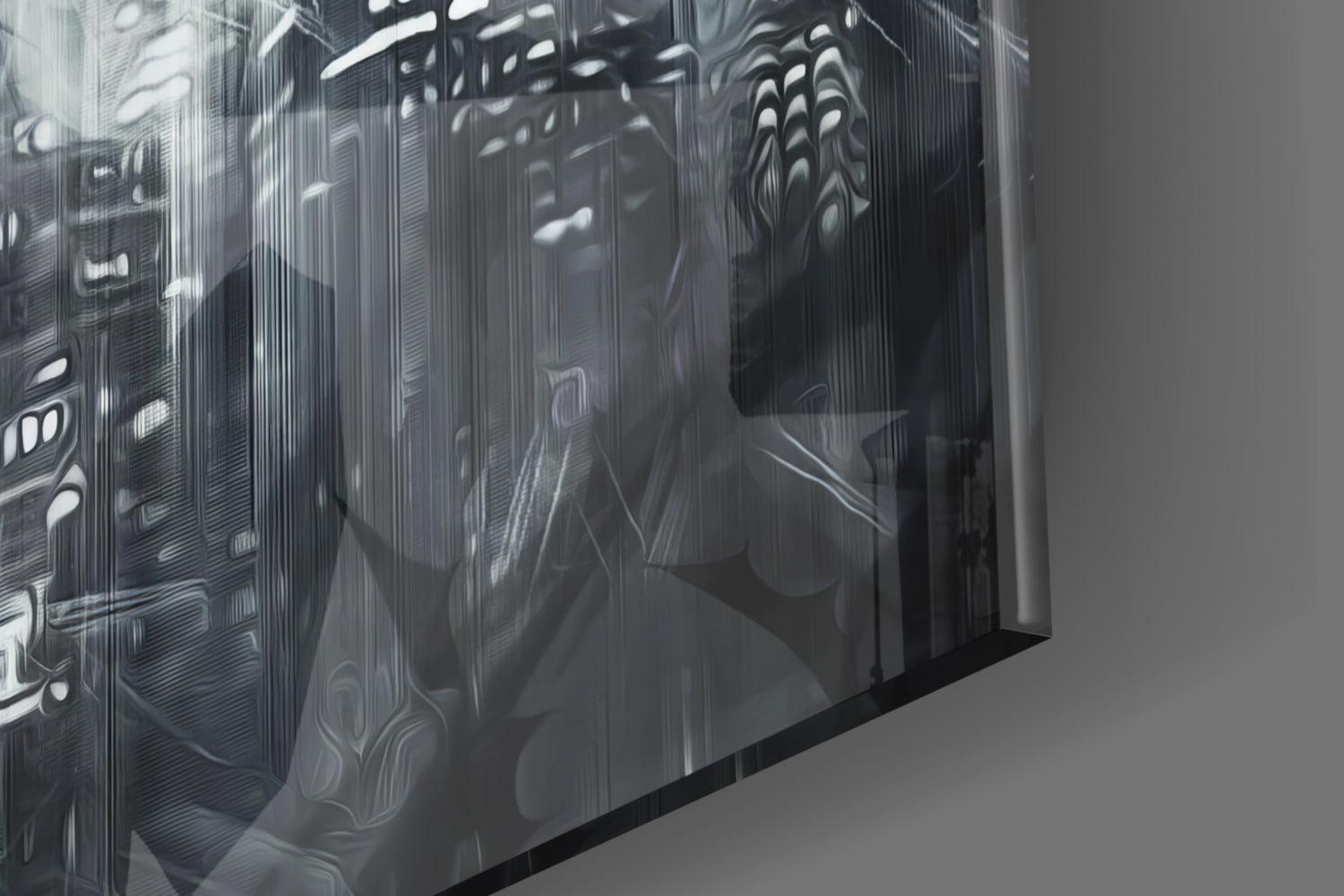 Tupac Shakur Glass Wall Art