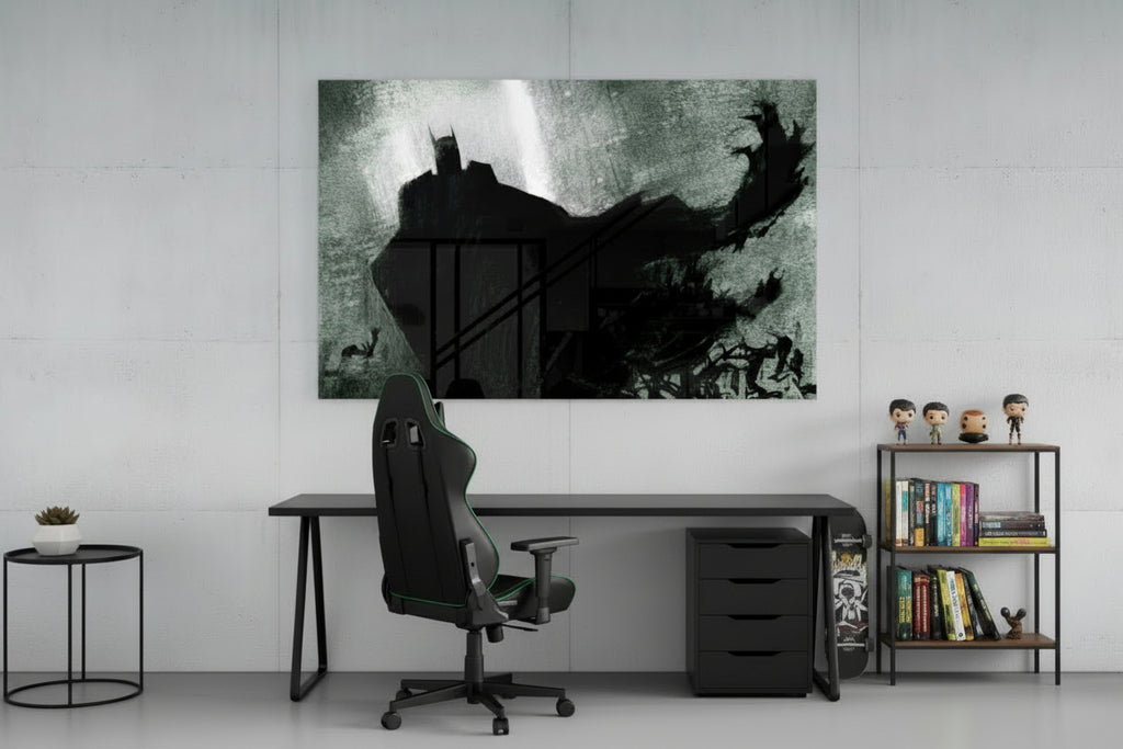 Batman Glass Wall Art