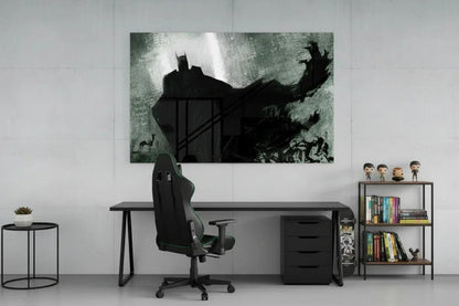 Batman Glass Wall Art - LUXARTDECO