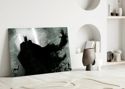 Batman Glass Wall Art - LUXARTDECO