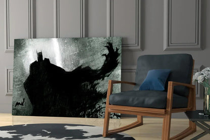Batman Glass Wall Art - LUXARTDECO