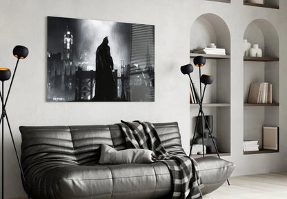 Batman Glass Wall Art - LUXARTDECO