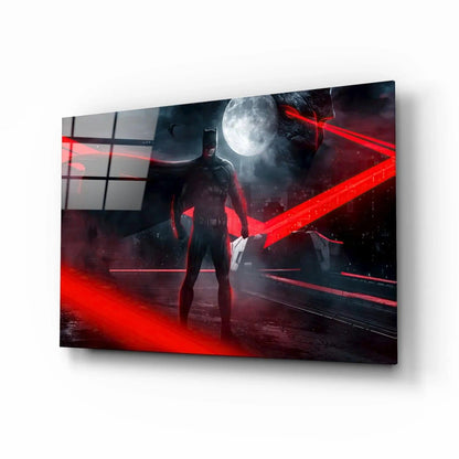 Batman Glass Wall Art - LUXARTDECO