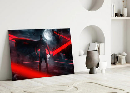 Batman Glass Wall Art - LUXARTDECO
