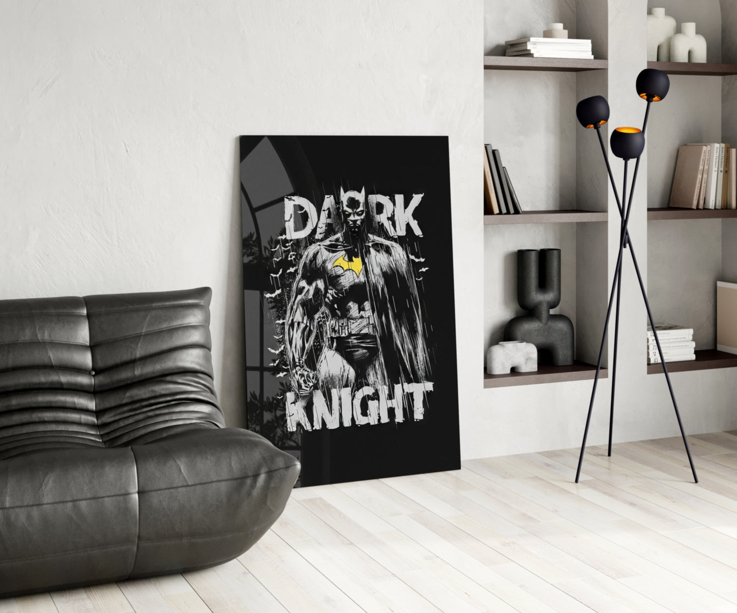 Batman Glass Wall Art