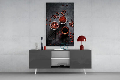 Coffee Glass Wall Art - LUXARTDECO