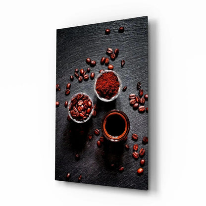 Coffee Glass Wall Art - LUXARTDECO