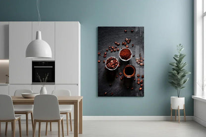 Coffee Glass Wall Art - LUXARTDECO