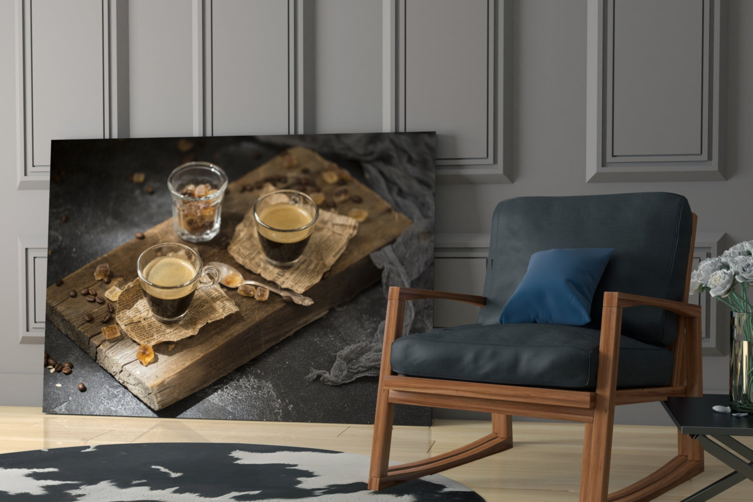 Coffee Glass Wall Art