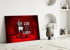Muhammad Ali Glass Wall Art - LUXARTDECO
