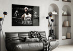 Lebron James Glass Wall Art - LUXARTDECO
