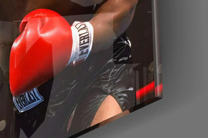Mike Tyson Glass Wall Art - LUXARTDECO