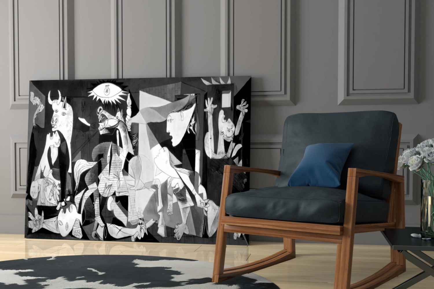 Guernica Glass Wall Art