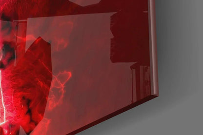 Christiano Ronaldo Glass Wall Art - LUXARTDECO