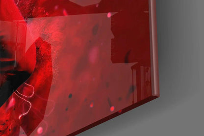 Christiano Ronaldo Glass Wall Art - LUXARTDECO
