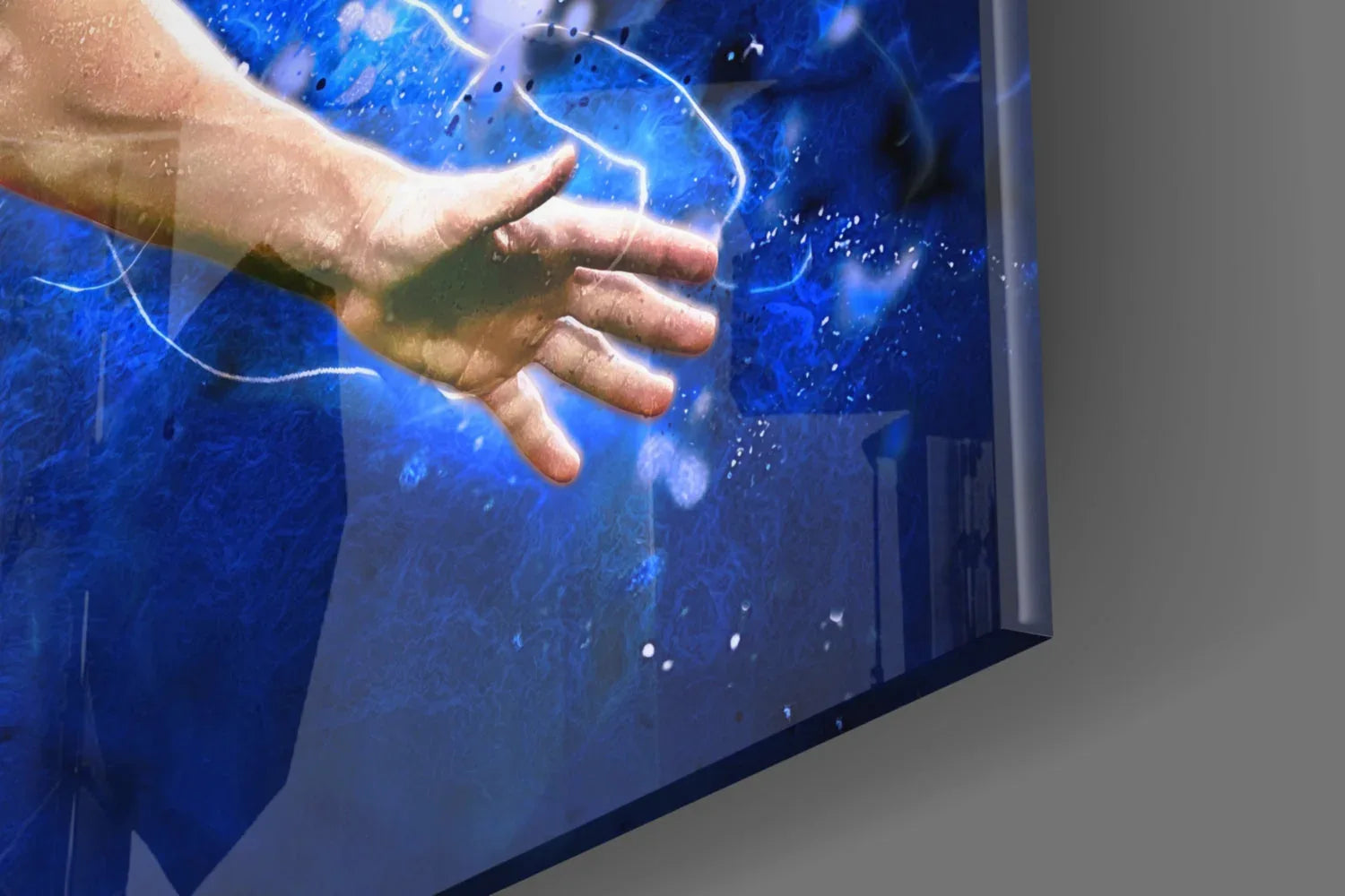 Messi Glass Wall Art - LUXARTDECO